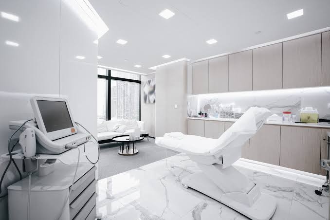 Modern medical practice treatment room